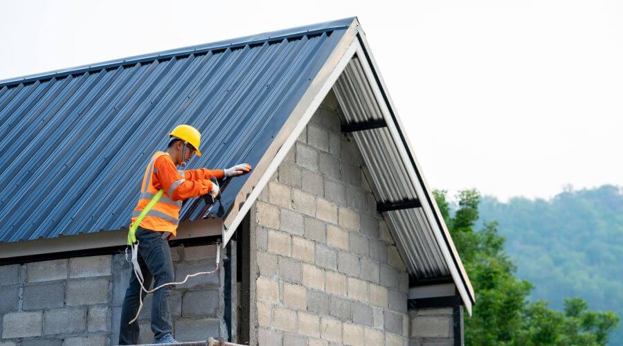 Professional metal roof installation in Otter Lake, MI